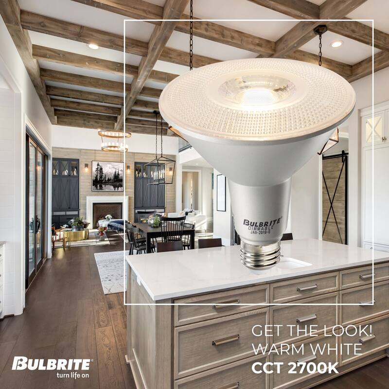Bulbrite Pack of (6) 10 Watt Dimmable Flood Medium (E26) LED Bulb - 800 Lumens, 2700K, and 90 CRI