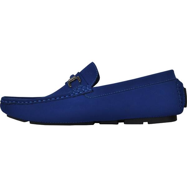 Shop Bravo Men Casual Shoe Todd 1 Driving Moccasin Royal Blue
