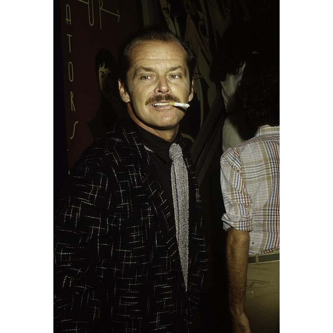 Shop Jack Nicholson Smoking Photo Print Overstock 25374704