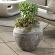 preview thumbnail 2 of 3, Uttermost Echoes Of Time Concrete Outdoor Planter