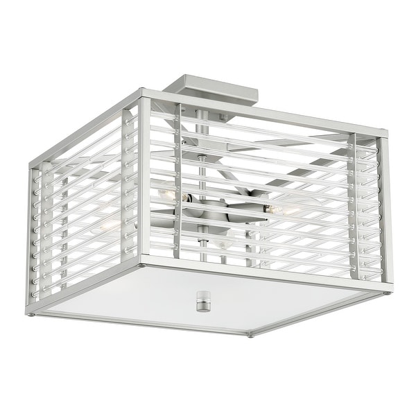 Light Society Malin 4-Light Square Ceiling Light. Opens flyout.