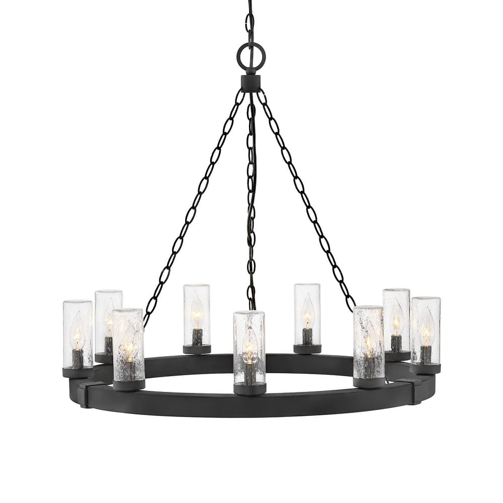 Hinkley Lighting Sawyer 12v 31.5w 9 Light 30" Wide Open Air LED