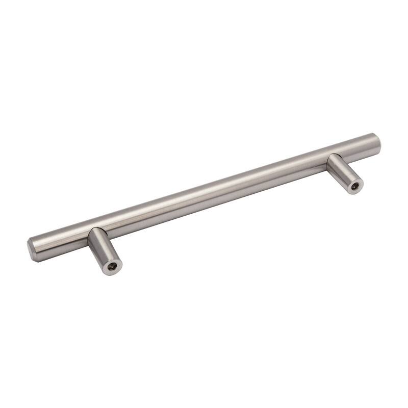 Utopia Alley Carli Cabinet Pull Handle, Brushed nickel/Matt Black 3", 5" and 12.5" Center to Center