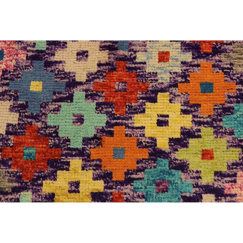 Boho Chic Balochi Alison Hand Knotted Wool Rug - 3'3" x 5'0"