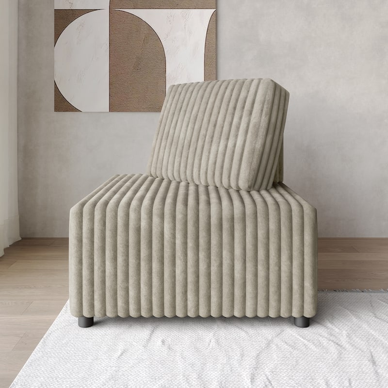 CraftPorch Luxurious Velvet Upholstered Corner seat