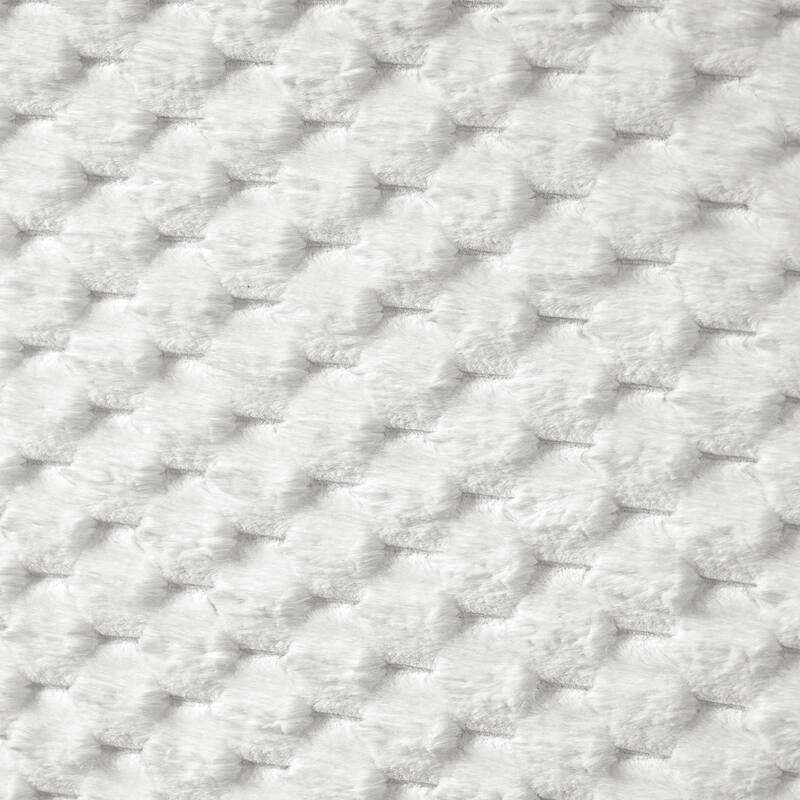 Simple Modern White Plush Soft Bed - Comfortable Backrest for Bedroom