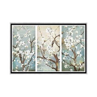 iCanvas "Triptych In Bloom" by Asia Jensen Framed