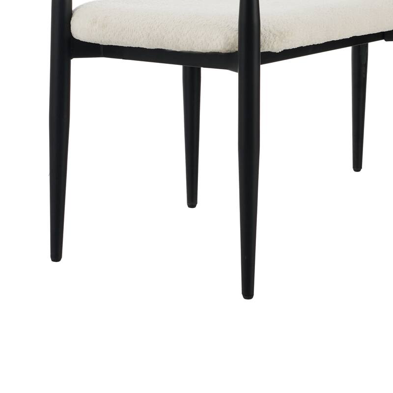 Christopher Knight Home - Elias Modern Metal Loveseat Settee with Elegant Upholstered Seating