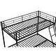 preview thumbnail 10 of 24, Metal Twin over Full Bunk Bed/ Heavy-duty Sturdy Metal