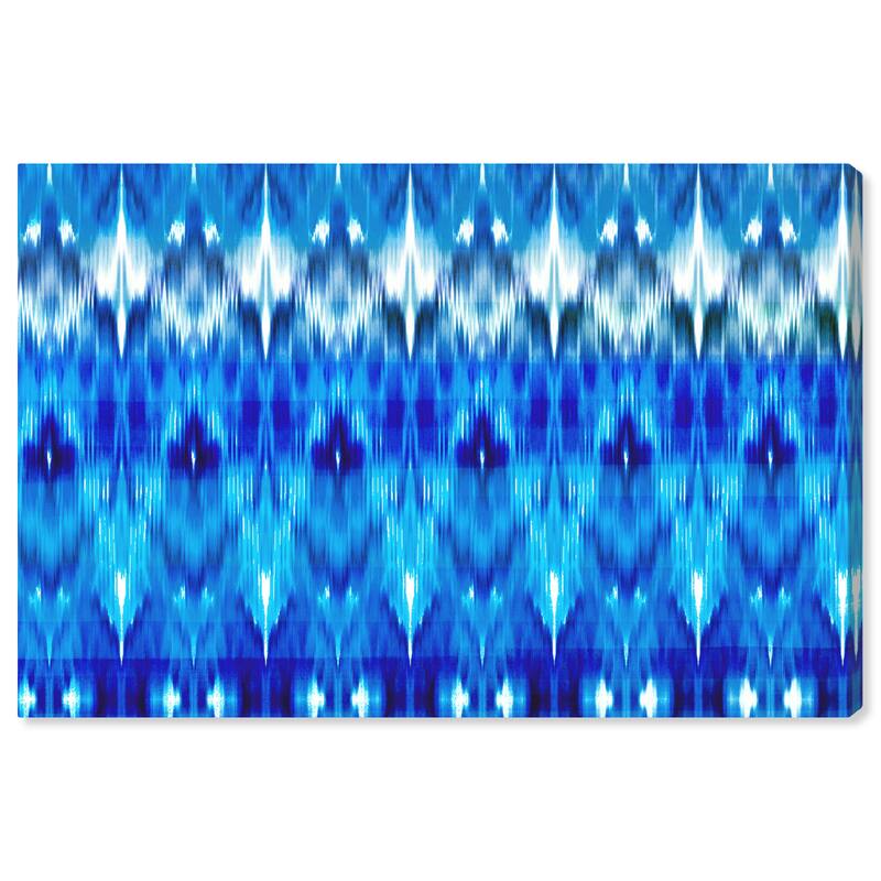 Wynwood Studio Canvas Abstract This Blue is So You Blue and Dark Blue Modern & Contemporary Wall Art Canvas Print