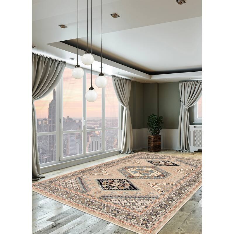 ECARPETGALLERY Qashqai Southwestern Rug