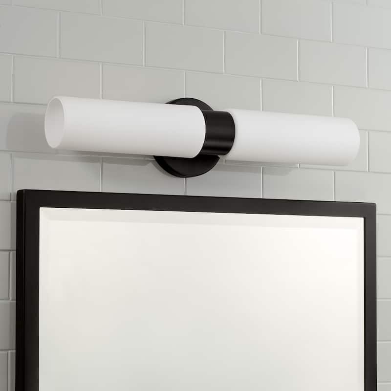 Theo 2-Light Sconce - 5"W x 20.5"H x 5"E