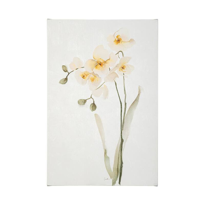 Orchid II (30 x 45) Canvas Art Print - Large