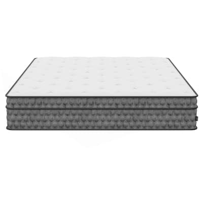 Twin XL Zen Cool Gel Hybrid Euro-Top Mattress, 11-inch Medium Feel for Comfort, CertiPUR-certified
