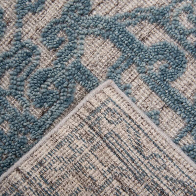 Alora Decor Coquette Hand knotted Medallion Rug