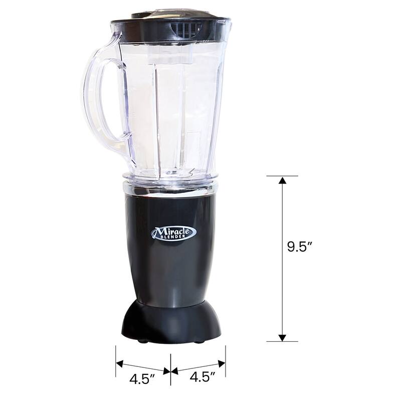 Total Chef Miracle Blender, Blender with Travel Cups, 12 pc Set