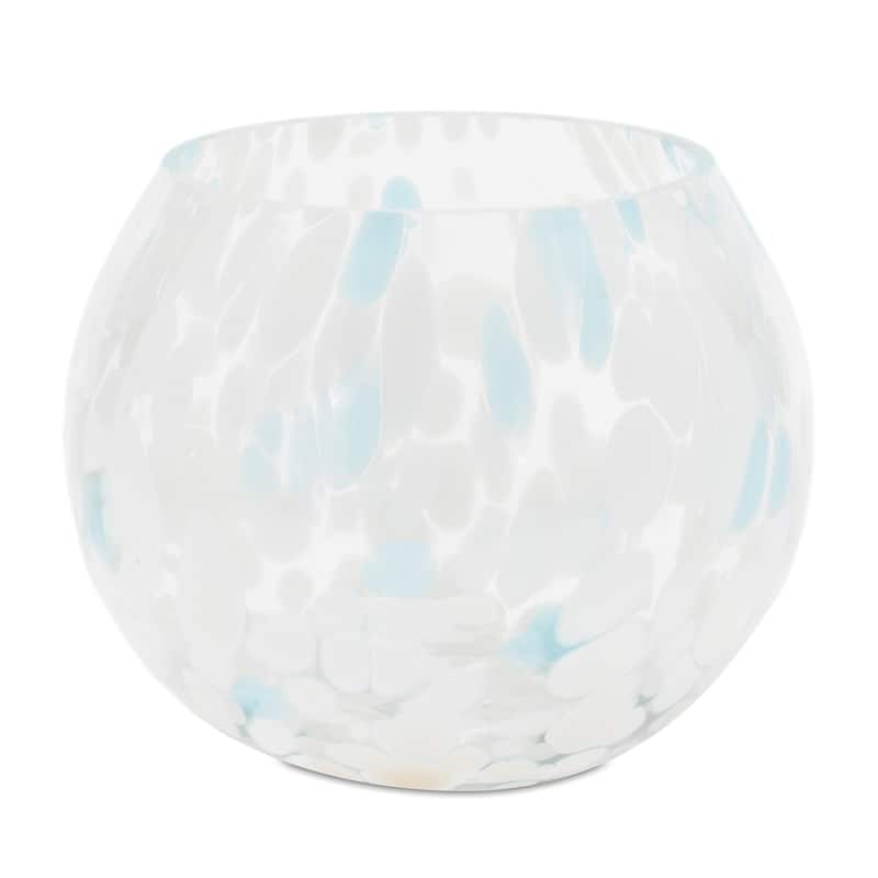 Painted Glass Candle Holder Vase (Set of 4)