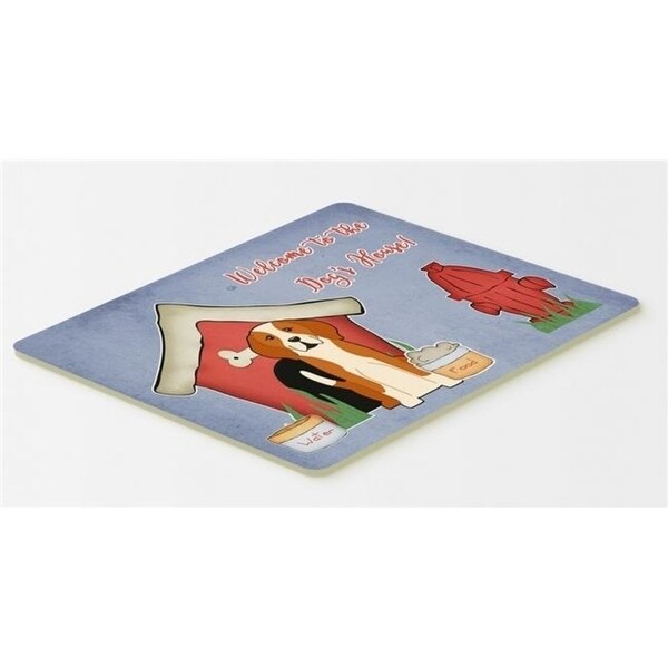 Carolines Treasures BB2864CMT Dog House Collection English Foxhound Kitchen or Bath Mat 20 x 30