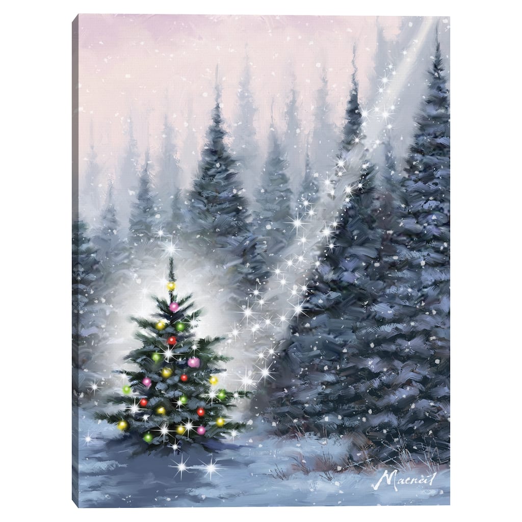 Christmas Tree by The Macneil Studio Canvas Art Print