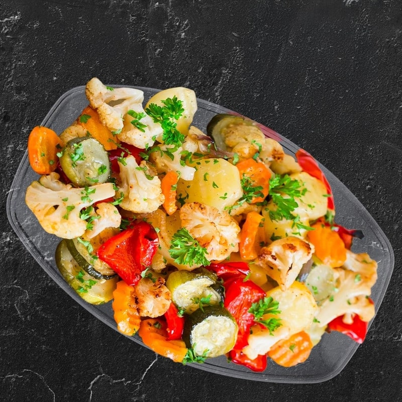 12/24 Pack Clear Oval Plastic Serving Bowls (64 Oz) / Disposable Dishes - 64 Oz