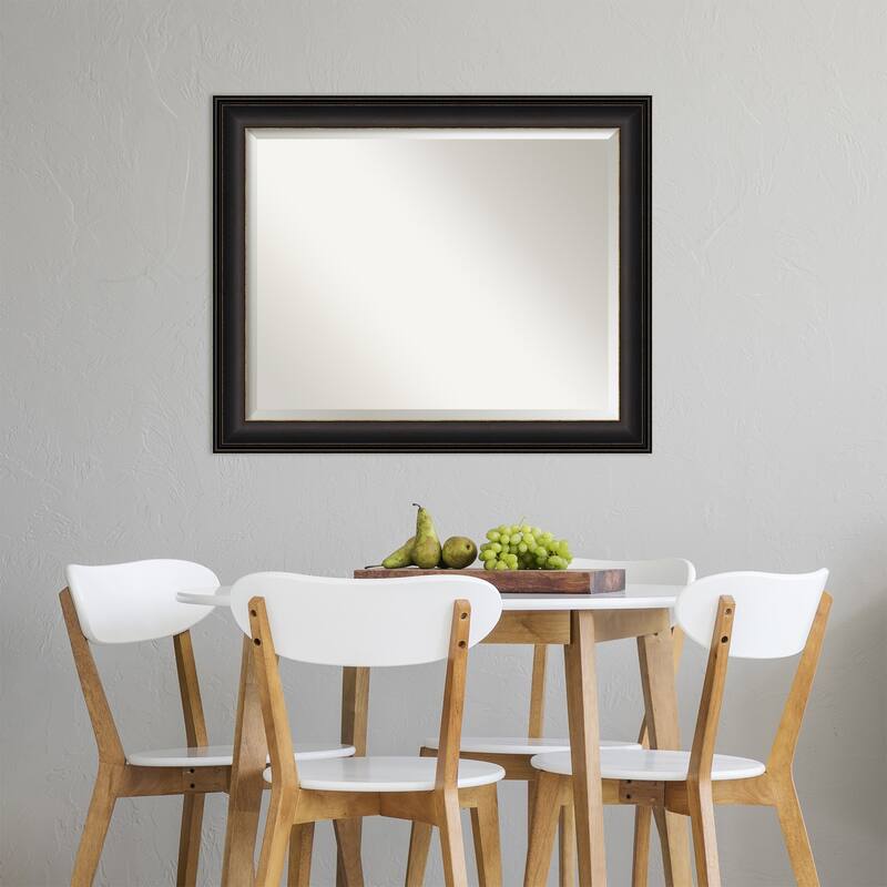 Beveled Wall Mirror - Trio Oil Rubbed Bronze Frame