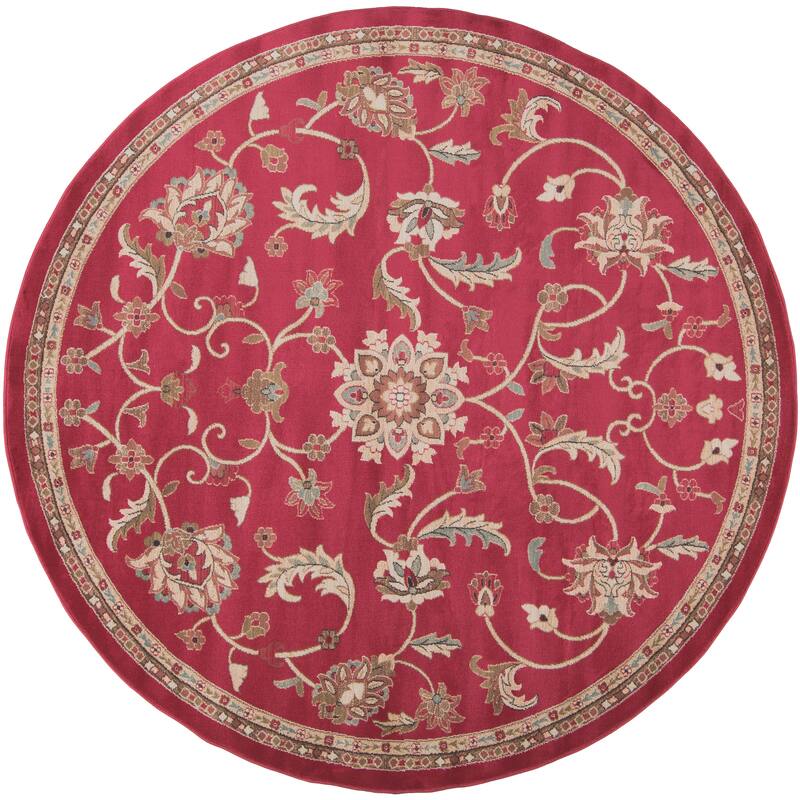 Livabliss Lanier Traditional Floral Area Rug