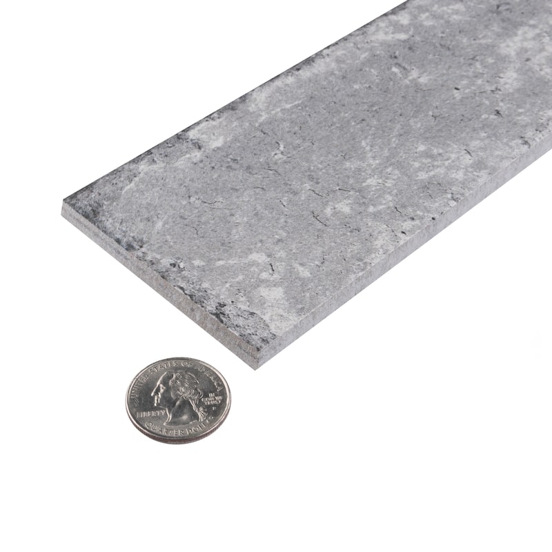 Merola Tile Brickyard White 3" x 11-3/4" Porcelain Floor and Wall Tile
