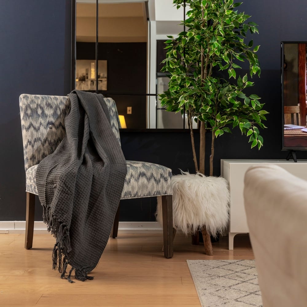 Fabstyles Honeycomb High Quality Cotton Throw