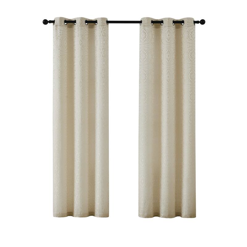 5th Avenue Lux Thalia Textured Window Panel Pair