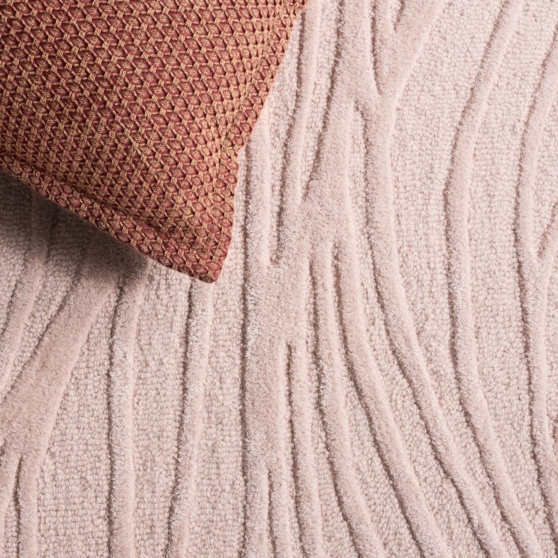 SAFAVIEH Handmade Glamour Fortunata Contemporary Wool Rug