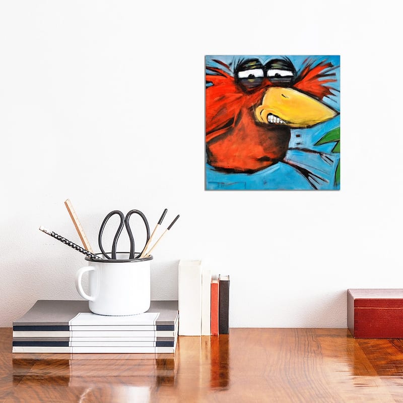 iCanvas "Orville's First Flight" by Tim Nyberg Canvas Print - 12x12x1.5