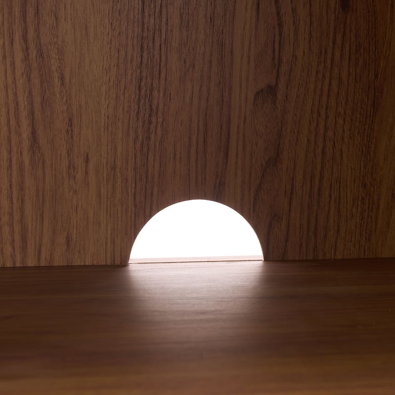 SAFAVIEH Home Brey 3-Door Sideboard/TV Stand - 55"W x 18"D x 32"H