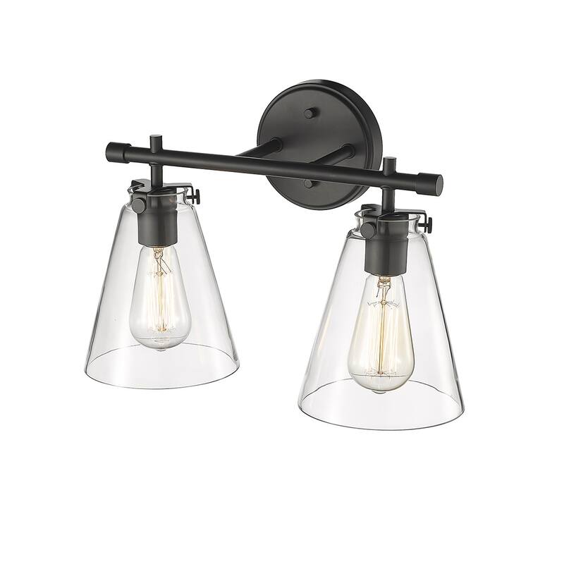 Millennium Lighting 2 Light 16" Wide Bathroom Vanity Light with Clear