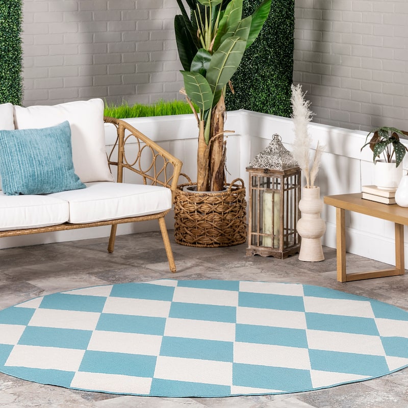 Nuloom Sabina Diamond Trellis Indoor/Outdoor Area Rug