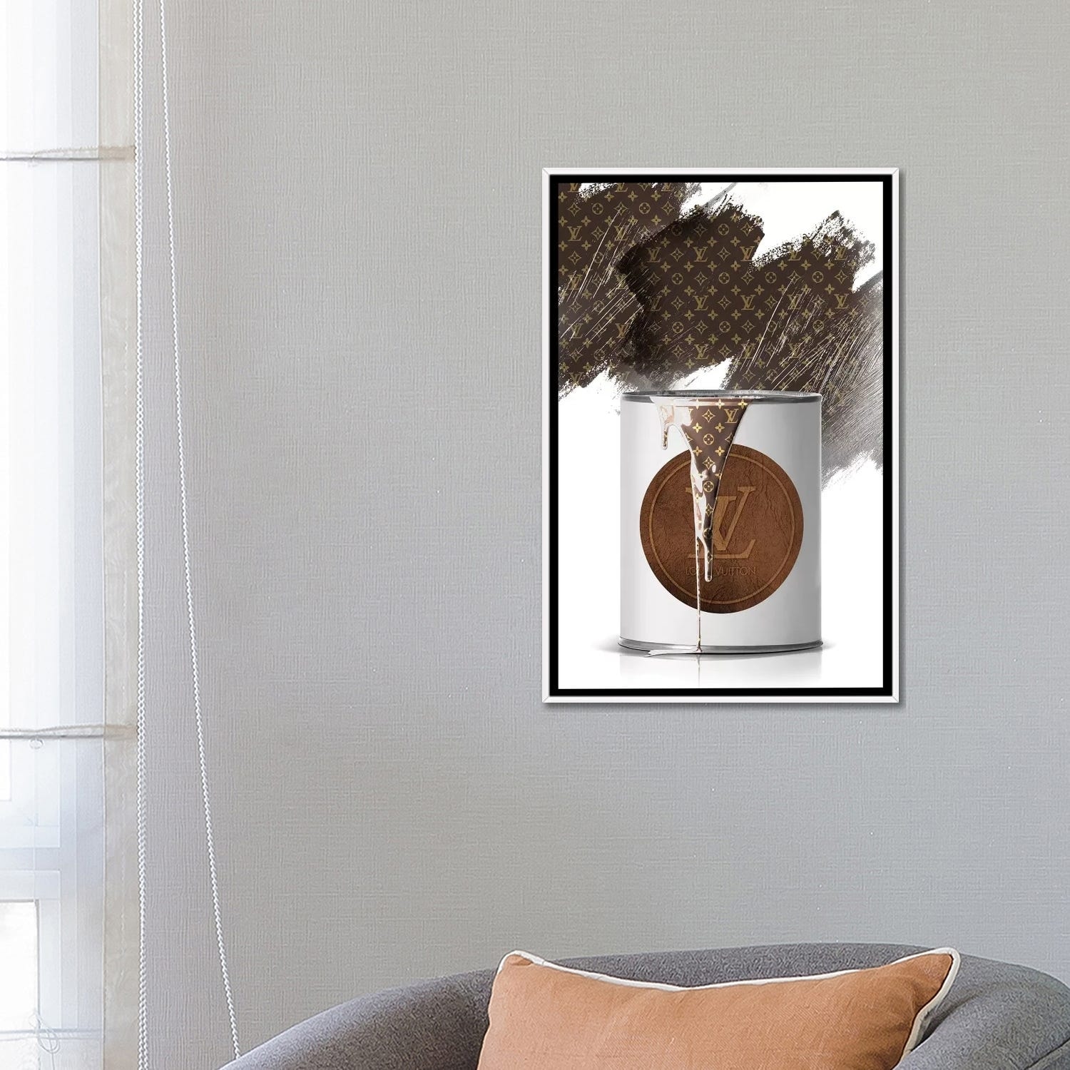 LV Paint Can Canvas Art Print by Alexandre Venancio