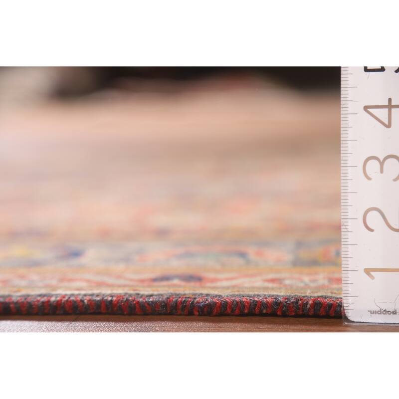 Vegetable Dye Shiraz Kashkoli Persian Antique Rug Handmade Wool Carpet - 3'5"x 5'0"