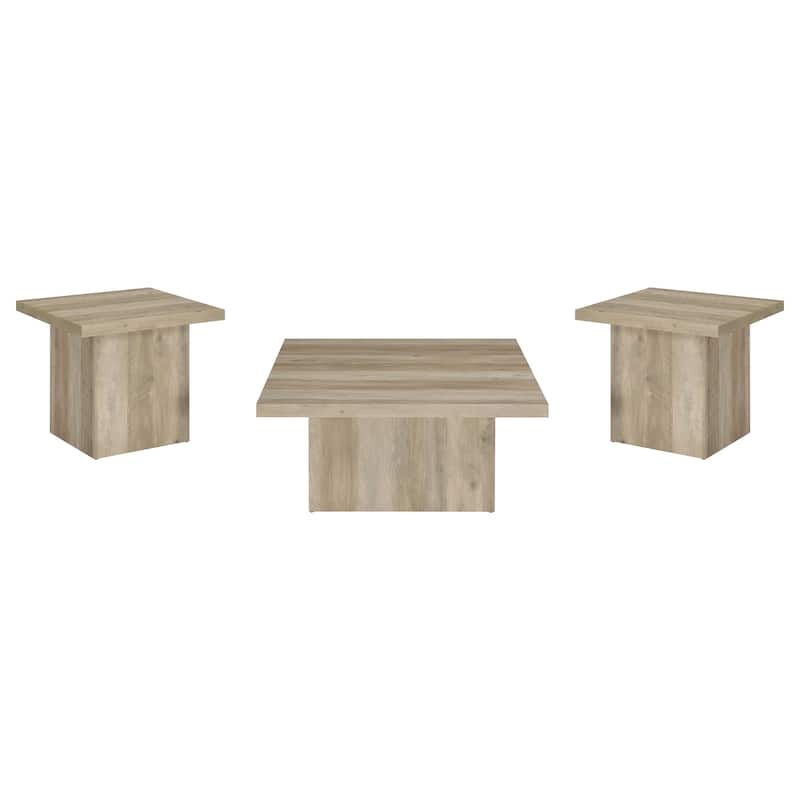 Devar Square Coffee And End Table Set