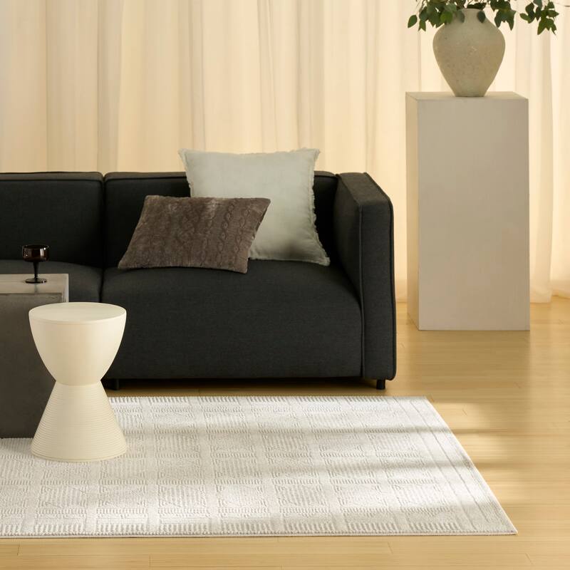 Nourison Nordic Indoor only Geometric Area Rug