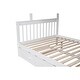 preview thumbnail 32 of 46, Space-Efficient Multifunctional Twin-Over-Full Bunk Bed with Twin size Trundle,Storage