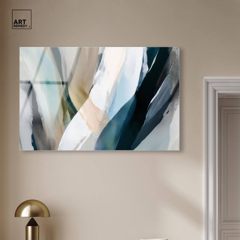 Sweeping Forms II Acrylic by Art Remedy, Ready to Hang