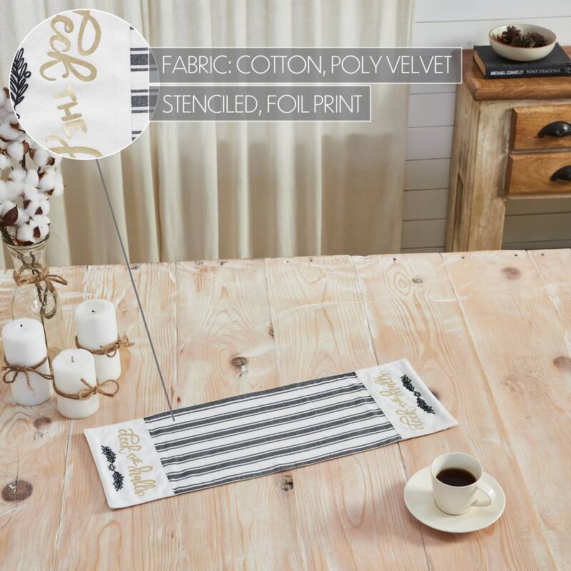Wintergleam Deck the Halls Runner 12x36