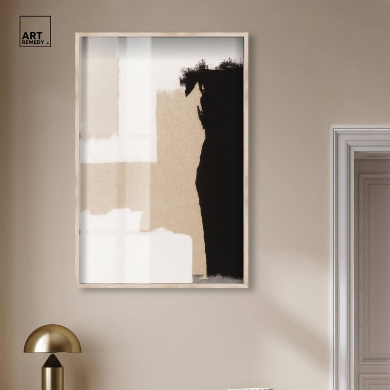 Earth and Ink III Shadowbox by Art Remedy