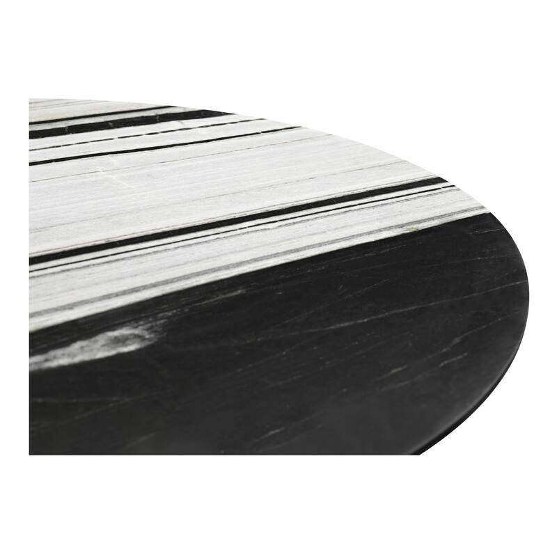 NADAAL STUDIOS Amaryllis, Oval Marble Dining Table - 72"W x40"D x30"H
