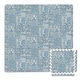 preview thumbnail 1 of 3, FloorPops Mercado Interlocking Floor Foam Tiles - 34.2in x 34.2in x 0.4in