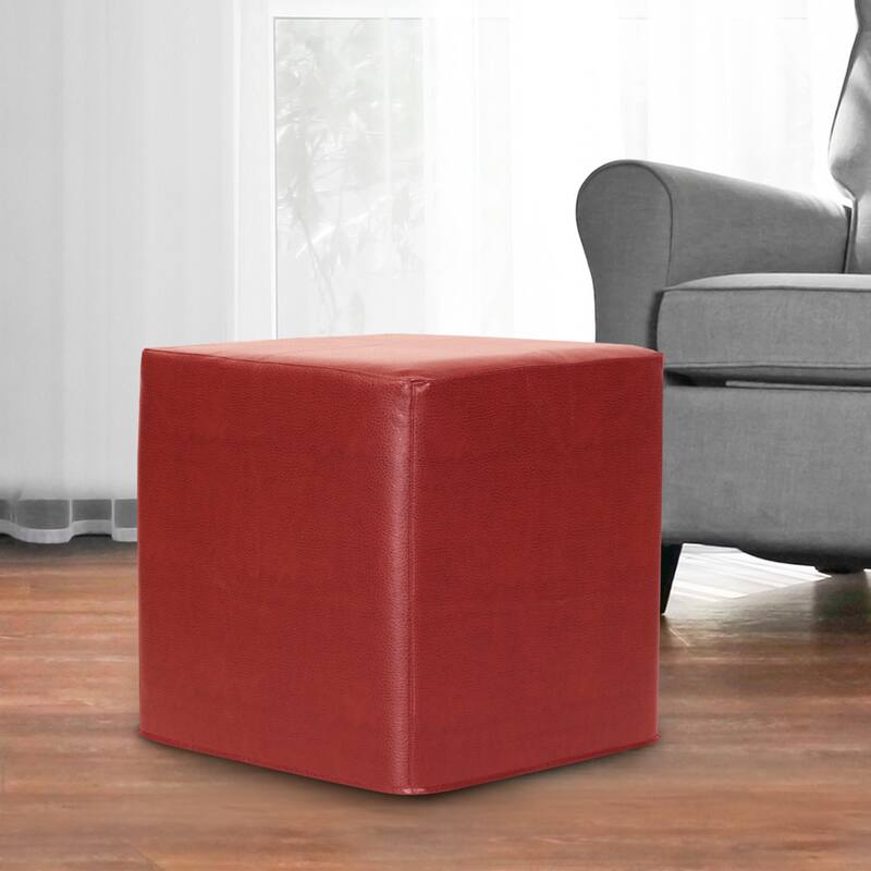 Allan Andrews No Tip Block Ottoman With Cover, Avanti Collection