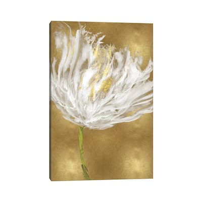 iCanvas "Tulips on Gold I" by Vanessa Austin Canvas Print