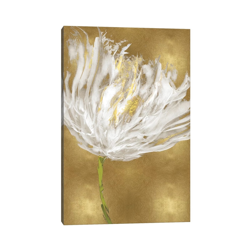iCanvas "Tulips on Gold I" by Vanessa Austin Canvas Print