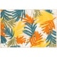 preview thumbnail 2 of 10, Origin Coastal Floral Indoor/Outdoor Area Rug.