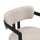 preview thumbnail 26 of 26, Upholstered Dining Chairs Set of 2, Fabric & Metal Frame