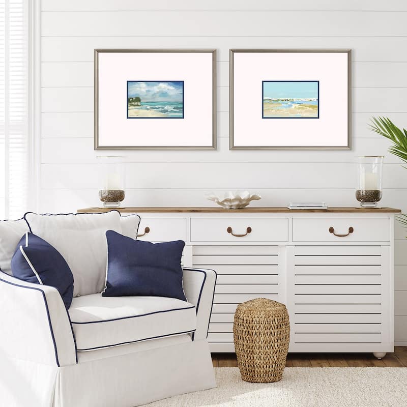 Perfect Day S/2 Framed Art Print Under Glass